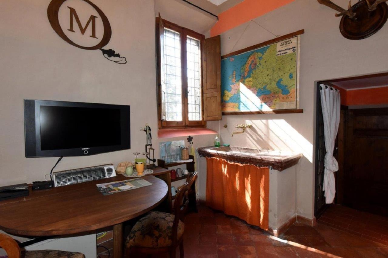 Mdq - Azienda Agricola Apartment Castiglione d'Orcia Ngoại thất bức ảnh